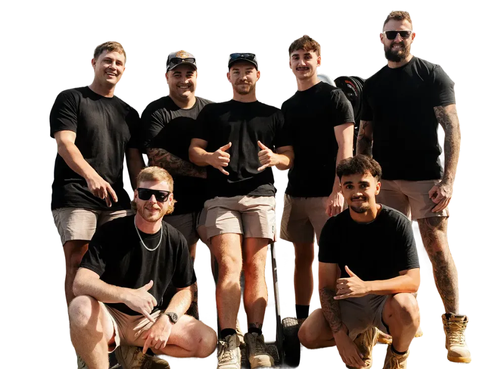 Plumber Sandstone Point team